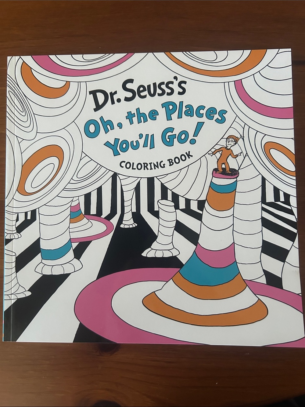 Oh, the Places You’ll Go coloring book